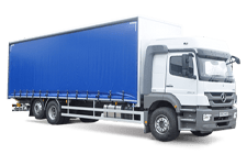 Car Hire Beckton - 26 Tonne Curtain Side Truck - Truck hire Beckton